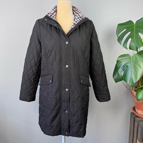 Talbots Long Women’s Hooded Winter Jacket - Picture 9 of 10